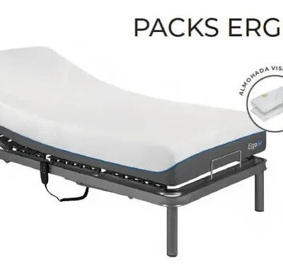 Pack ErgoGel cama articulada+ colchon visco