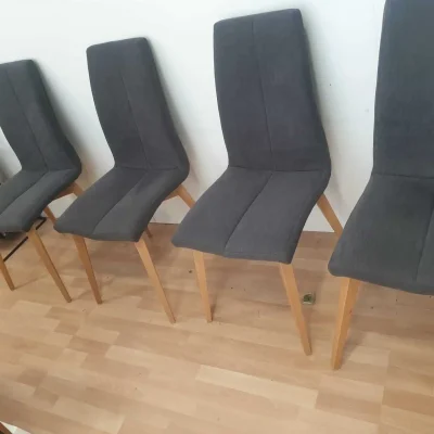 Pack 4 sillas madera liquidacion
